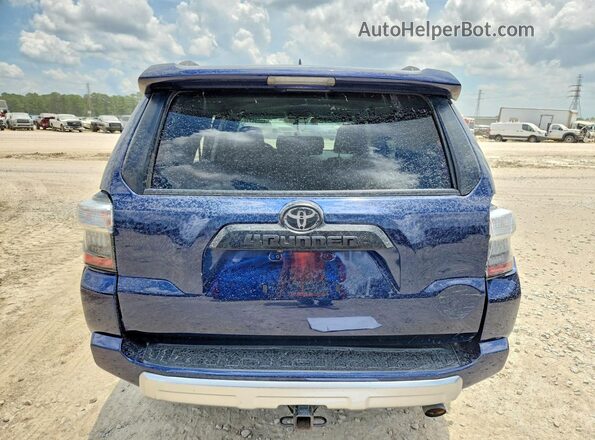 JTEPU5JR2R6233428 2024 TOYOTA 4RUNNER Blue Հետևի տեսք