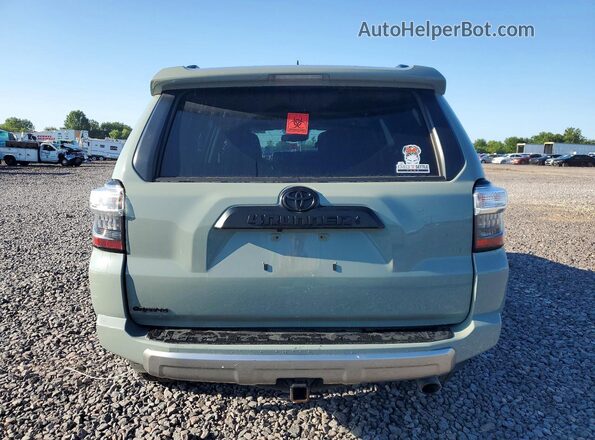 JTEPU5JR9P6095173 2023 TOYOTA 4RUNNER Зеленый Вид сзади