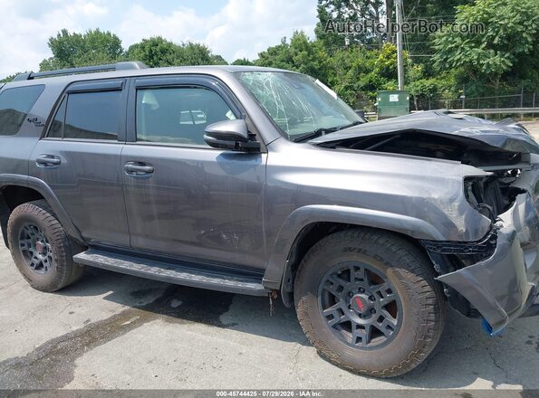 JTERU5JR0M5932757 2021 TOYOTA 4RUNNER Серый Вид задней части салона