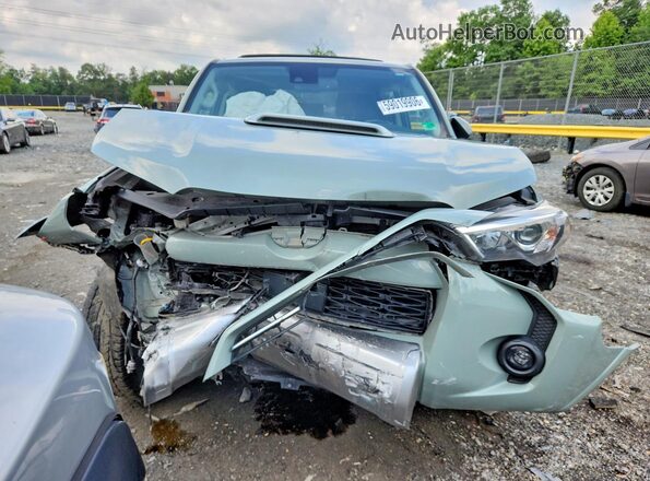 JTERU5JR0P6201373 2023 TOYOTA 4RUNNER Green Front view