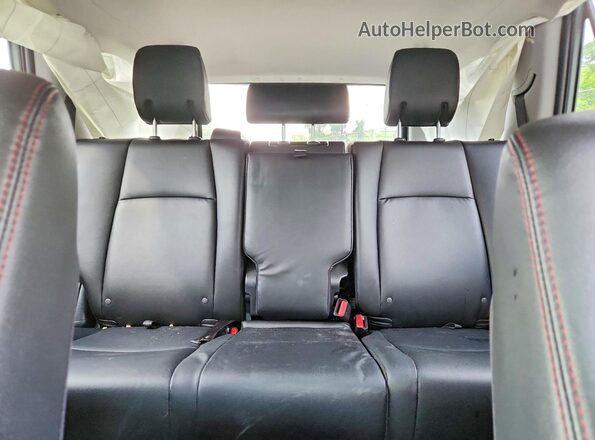 JTERU5JR0P6201373 2023 TOYOTA 4RUNNER Green Rear seats view