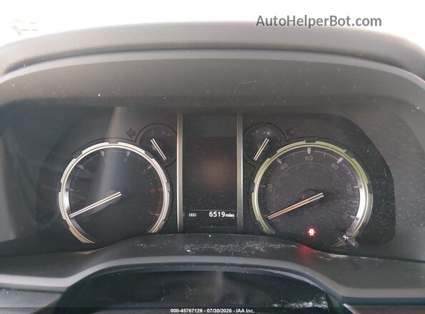 JTERU5JR0R6290753 2024 TOYOTA 4RUNNER White უკანა სავარძლების ხედი