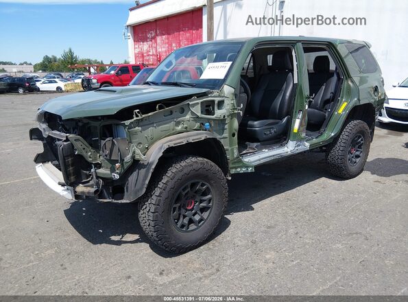JTERU5JR1N5999482 2022 TOYOTA 4RUNNER Green Передня ліва чверть