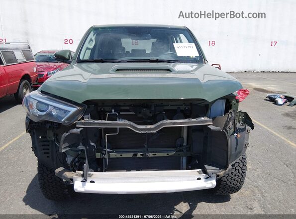 JTERU5JR1N5999482 2022 TOYOTA 4RUNNER Green Вид задньої частини салону