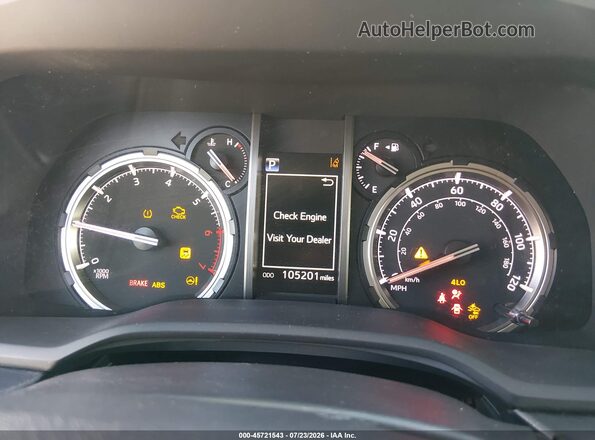 JTERU5JR1N6007335 2022 TOYOTA 4RUNNER Белый Вид задних сидений