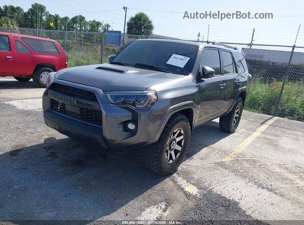 JTERU5JR1P6127705 2023 TOYOTA 4RUNNER Gray Front left