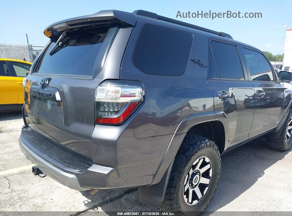JTERU5JR1P6127705 2023 TOYOTA 4RUNNER Gray Front view