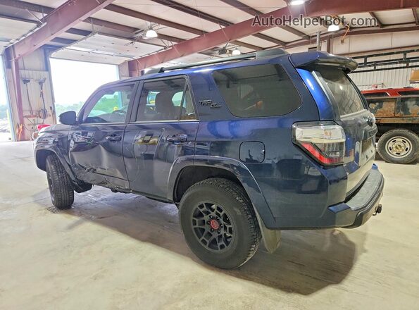 JTERU5JR1R6289045 2024 TOYOTA 4RUNNER Blue Задня ліва чверть
