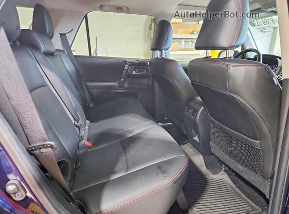 JTERU5JR1R6289045 2024 TOYOTA 4RUNNER Blue Вид задньої частини салону