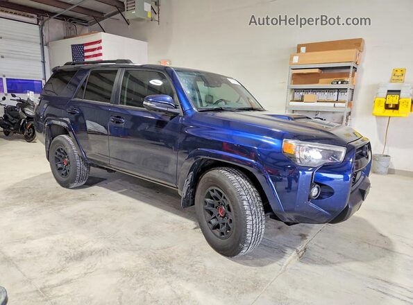 JTERU5JR1R6289045 2024 TOYOTA 4RUNNER Blue Передня права чверть