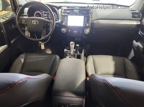 JTERU5JR1R6289045 2024 TOYOTA 4RUNNER Blue Вид панелі приладів