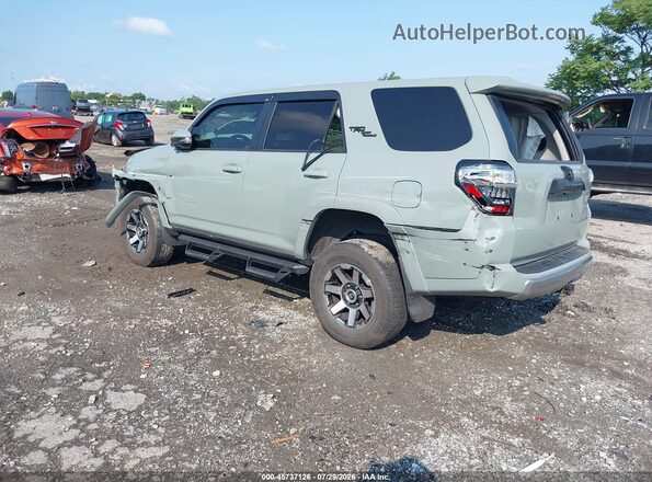 JTERU5JR2N5993190 2022 TOYOTA 4RUNNER Green უკანა მარცხენა