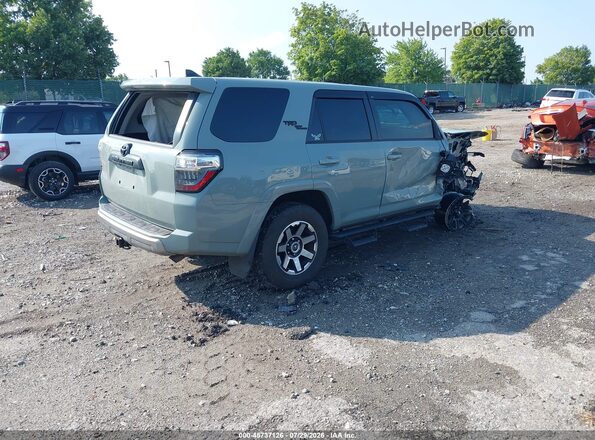 JTERU5JR2N5993190 2022 TOYOTA 4RUNNER Green უკანა მარჯვენა