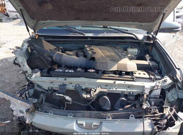 JTERU5JR2N5993190 2022 TOYOTA 4RUNNER Green უკანა ხედი