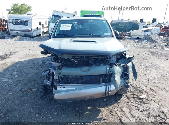 JTERU5JR2N5993190 2022 TOYOTA 4RUNNER Green წინა პანელის ხედი