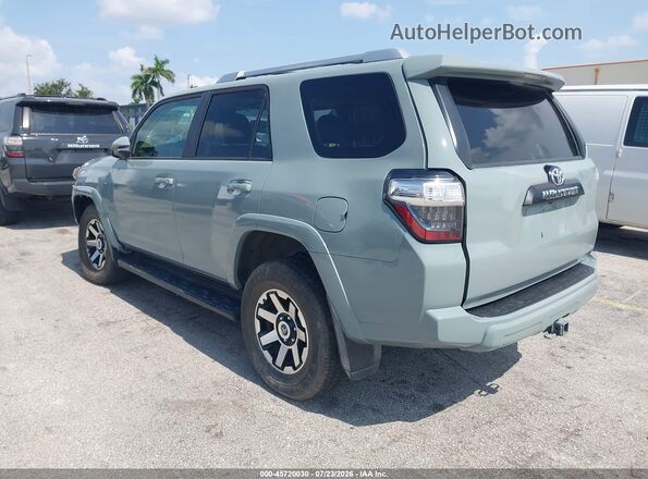 JTERU5JR2N6007568 2022 TOYOTA 4RUNNER Green Հետևի ձախ