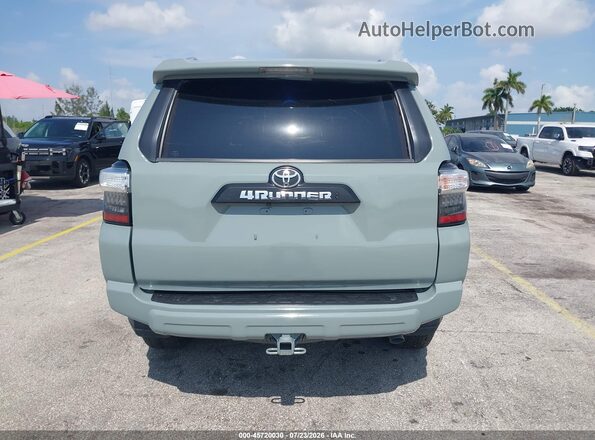 JTERU5JR2N6007568 2022 TOYOTA 4RUNNER Green 