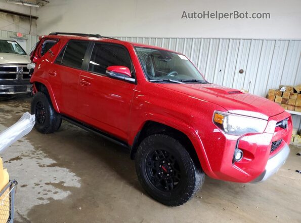 JTERU5JR2N6014147 2022 TOYOTA 4RUNNER Red წინა მარჯვენა