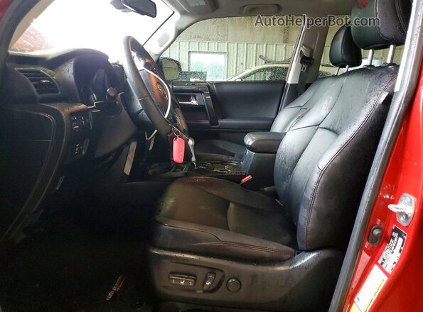 JTERU5JR2N6014147 2022 TOYOTA 4RUNNER Red წინა სალონის ხედი