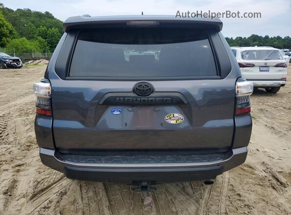 JTERU5JR2P6160180 2023 TOYOTA 4RUNNER Gray Rear view