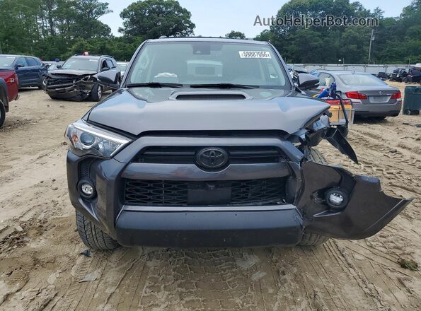 JTERU5JR2P6160180 2023 TOYOTA 4RUNNER Gray Front view