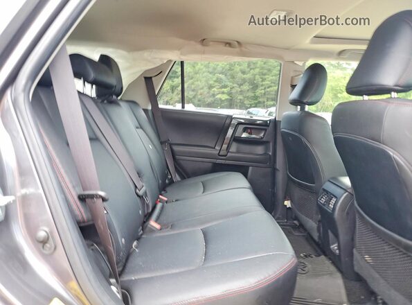 JTERU5JR2P6160180 2023 TOYOTA 4RUNNER Gray Rear interior view