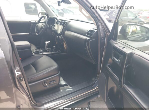 JTERU5JR3M5865314 2021 TOYOTA 4RUNNER Gray წინა სალონის ხედი