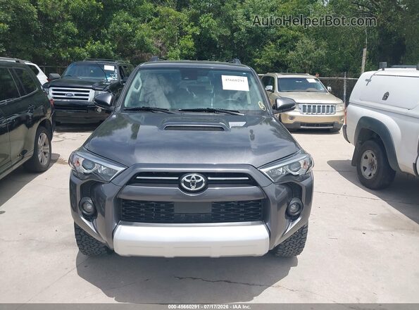 JTERU5JR3M5865314 2021 TOYOTA 4RUNNER Gray ხელსაწყოთა პანელის ხედი