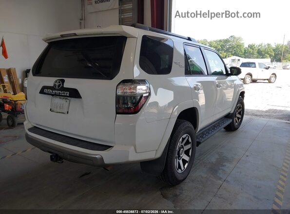 JTERU5JR3M5926628 2021 TOYOTA 4RUNNER White Հետևի աջ