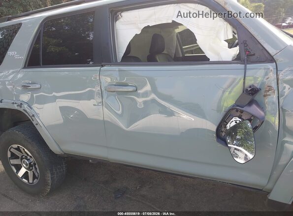 JTERU5JR3P6095517 2023 TOYOTA 4RUNNER Серый Вид задней части салона