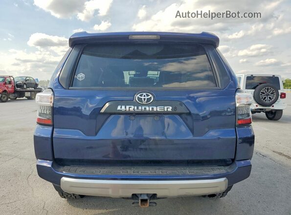 JTERU5JR4M5852958 2021 TOYOTA 4RUNNER Blue Widok z tyłu