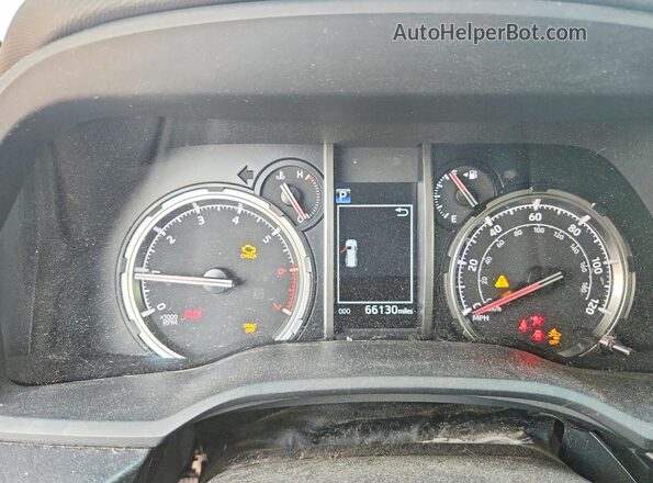 JTERU5JR4P6090598 2023 TOYOTA 4RUNNER Black Vista del cuadro de instrumentos