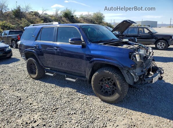 JTERU5JR4P6096529 2023 TOYOTA 4RUNNER Синий Передняя правая четверть
