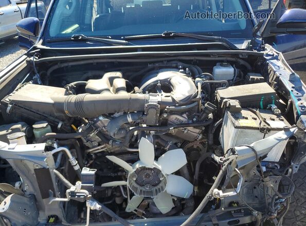 JTERU5JR4P6096529 2023 TOYOTA 4RUNNER Синий Вид подкапотного пространства