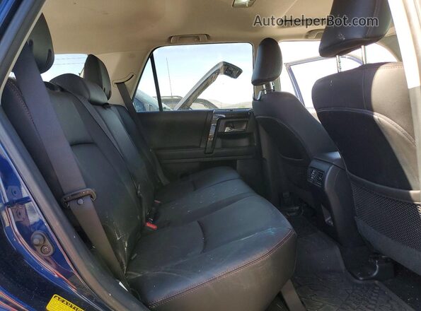 JTERU5JR4P6096529 2023 TOYOTA 4RUNNER Синий Вид задней части салона