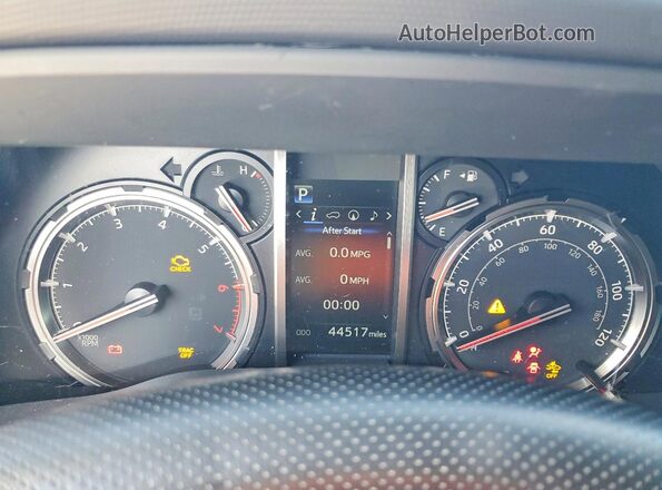 JTERU5JR4P6176199 2023 TOYOTA 4RUNNER Gray Սարքավորումների վահանակի տեսք