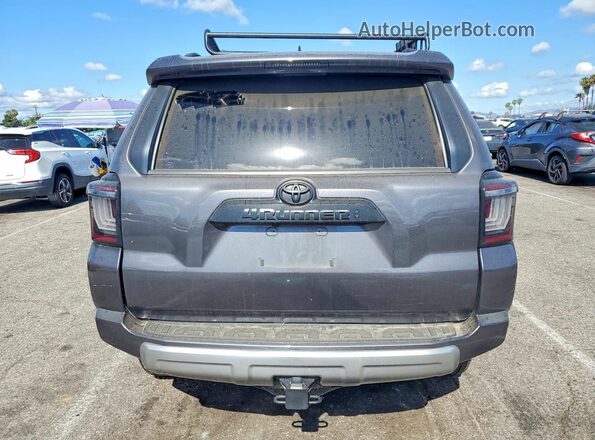 JTERU5JR4P6176199 2023 TOYOTA 4RUNNER Gray Հետևի տեսք