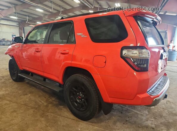 JTERU5JR4R6244827 2024 TOYOTA 4RUNNER Оранжевый Задняя левая четверть