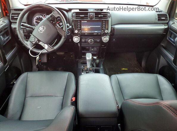 JTERU5JR4R6271431 2024 TOYOTA 4RUNNER Orange წინა პანელის ხედი