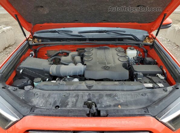 JTERU5JR4R6271431 2024 TOYOTA 4RUNNER Orange უკანა სალონის ხედი
