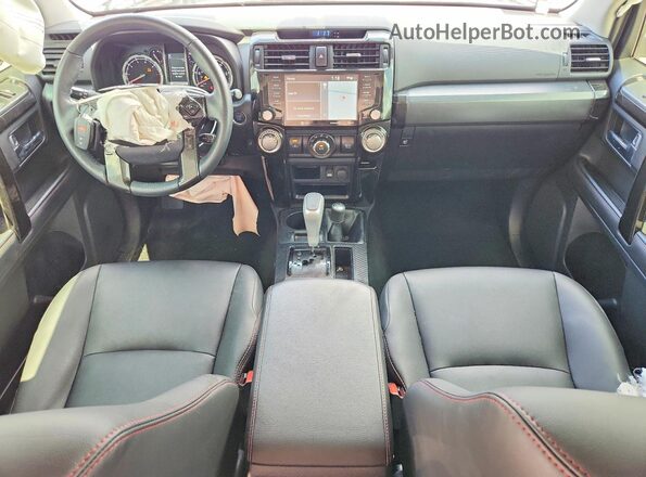 JTERU5JR4R6288567 2024 TOYOTA 4RUNNER Black Widok deski rozdzielczej