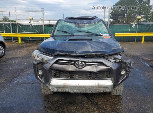 JTERU5JR5M5853214 2021 TOYOTA 4RUNNER Gray Vista frontal