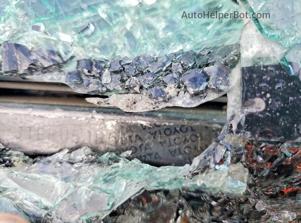 JTERU5JR5M5853214 2021 TOYOTA 4RUNNER Gray Vista de la etiqueta del VIN