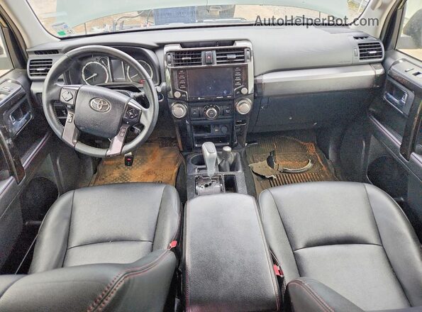 JTERU5JR5N5982376 2022 TOYOTA 4RUNNER Зеленый Вид панели приборов