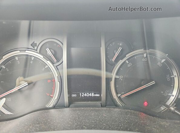 JTERU5JR5N5982376 2022 TOYOTA 4RUNNER Зеленый Вид щитка приборов