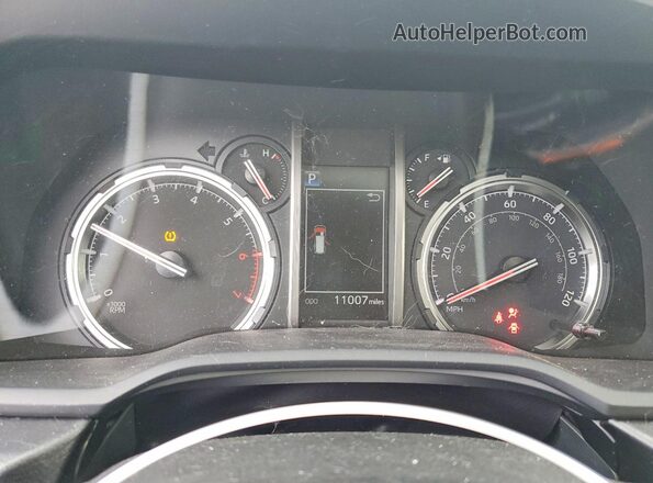 JTERU5JR5R6219743 2024 TOYOTA 4RUNNER Gray Սարքավորումների վահանակի տեսք