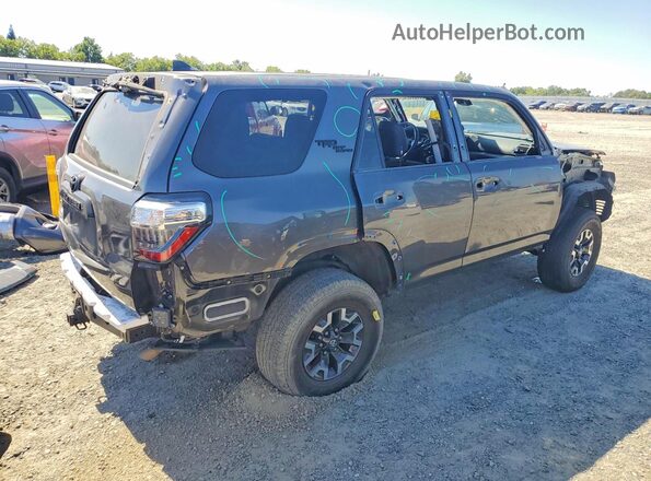 JTERU5JR6N6074187 2022 TOYOTA 4RUNNER Gray Tył prawy