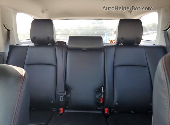 JTERU5JR6P6179086 2023 TOYOTA 4RUNNER Gray Вид задніх сидінь