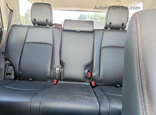 JTERU5JR6R6233652 2024 TOYOTA 4RUNNER White Rear seats view