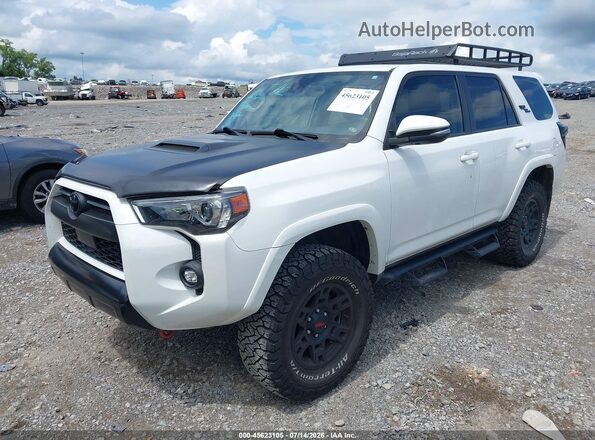 JTERU5JR7M5851710 2021 TOYOTA 4RUNNER White Przód lewy